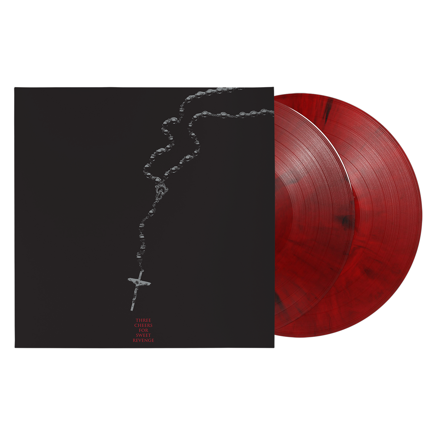Three Cheers For Sweet Revenge (Deluxe) Red & Black Marble Vinyl 2LP
