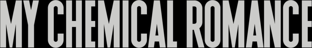 My Chemical Romance logo