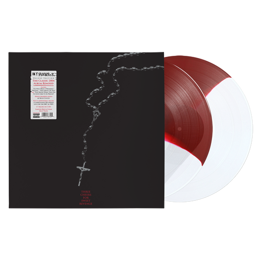 Three Cheers For Sweet Revenge (Deluxe) Red & Clear Split Vinyl 2LP
