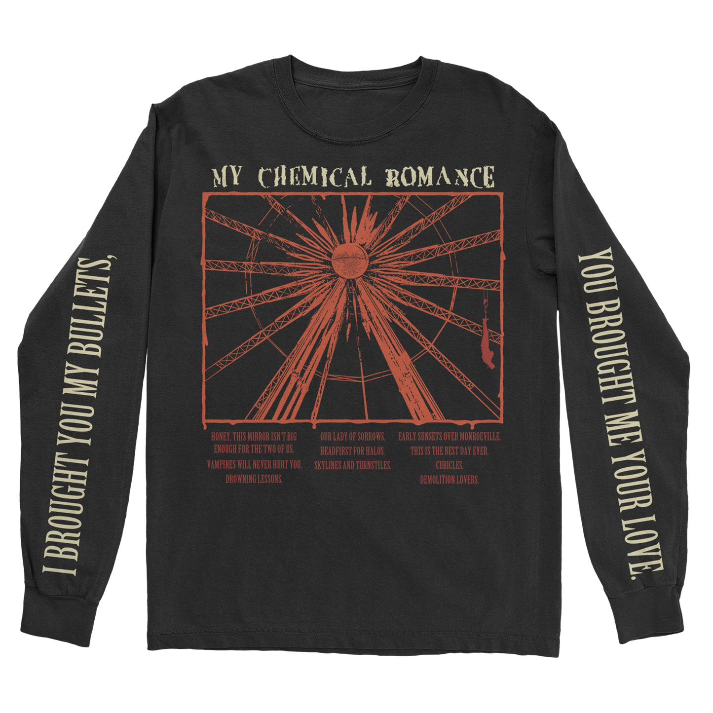 Bullets Track Longsleeve T-Shirt