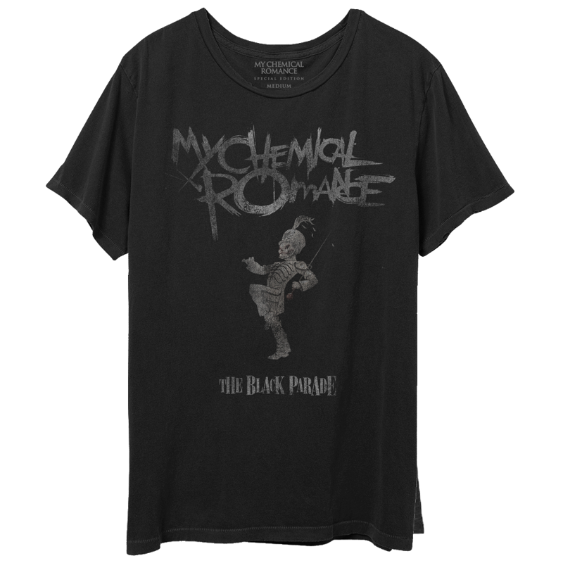 THE BLACK PARADE DISTRESSED T-SHIRT